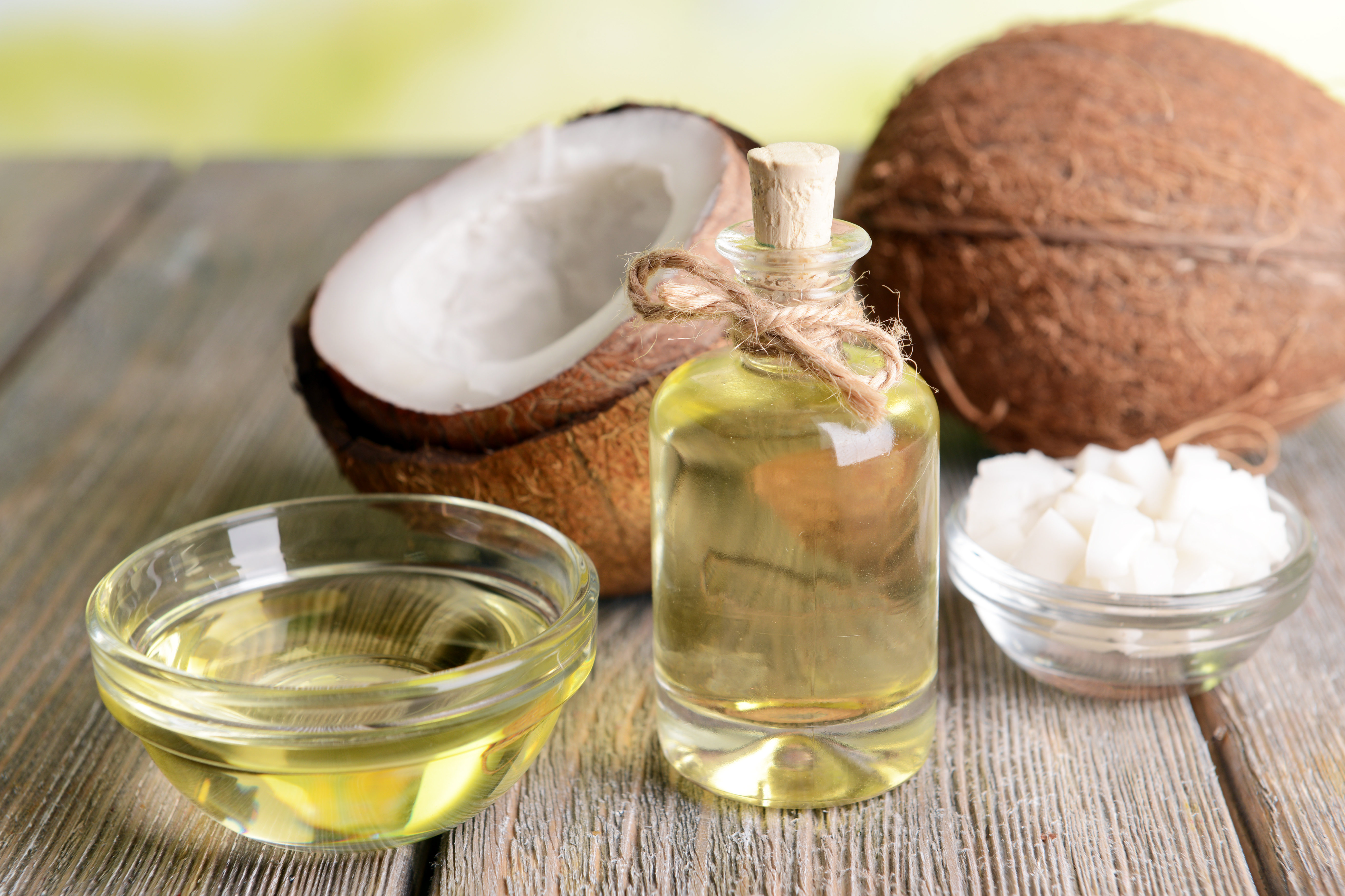 coconut oil for fine curly hair