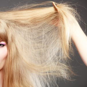 damaged dry hair moisturization