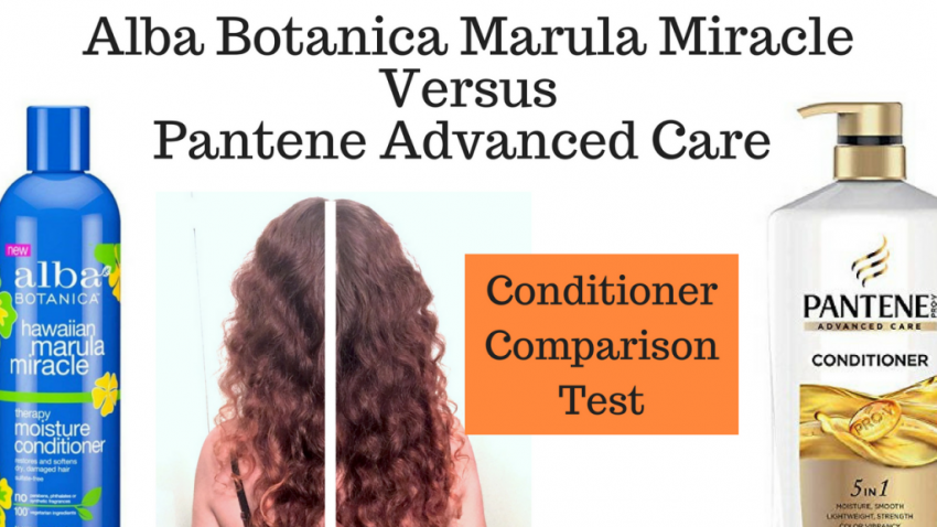 Product Review - Alba Botanica Hawaiian Marula Miracle versus Pantene Advanced Care 5-in-1 Conditioner comparison